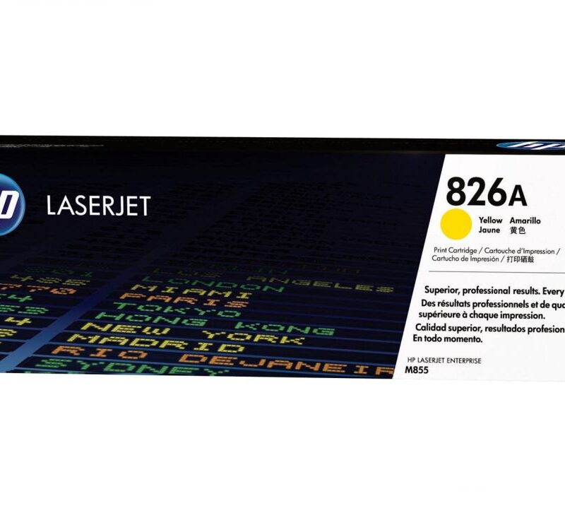 Toner Laser HP 826A M855 Magenta 31.5K