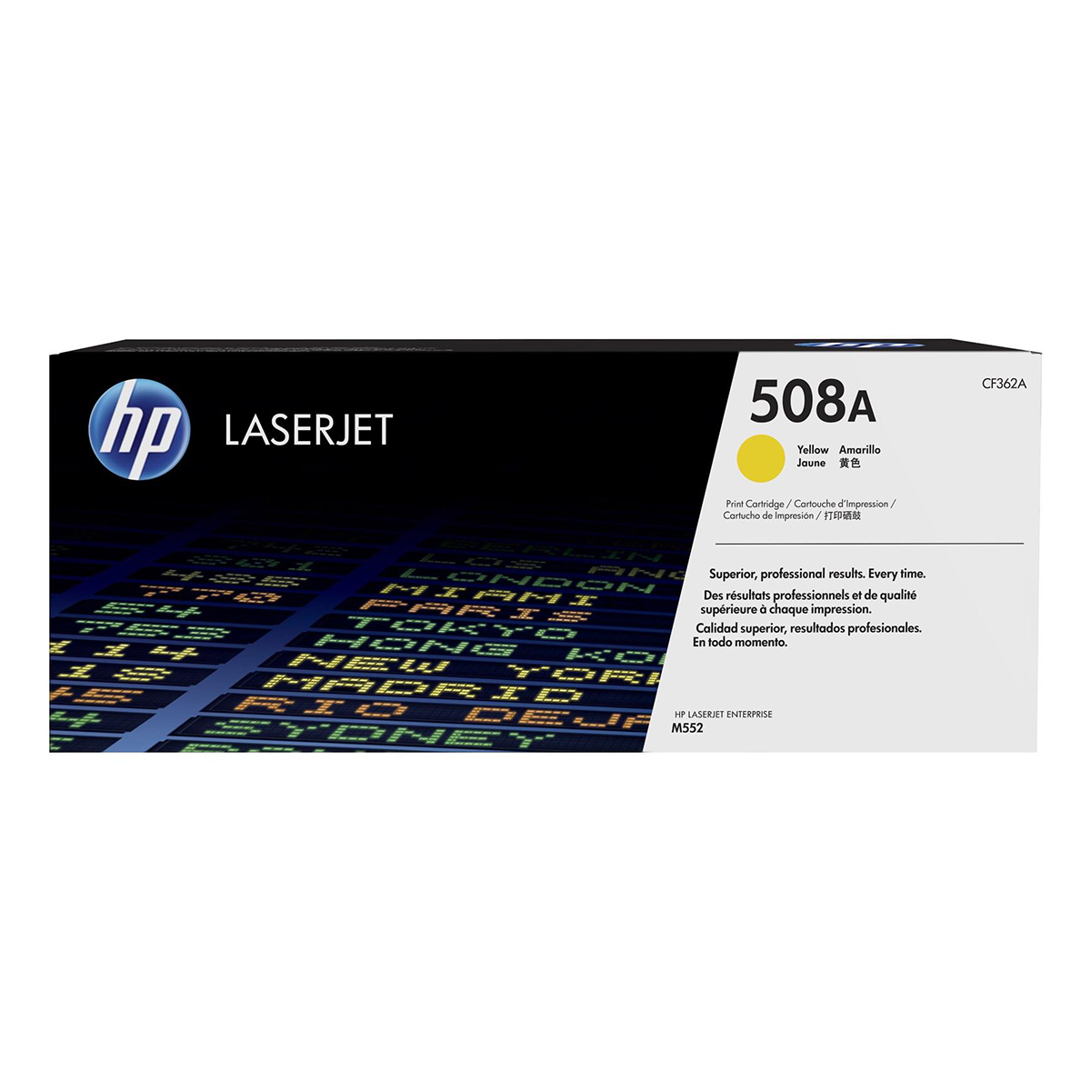 Toner Laser 508A HP LJ Color M552 Yellow 5K Pgs