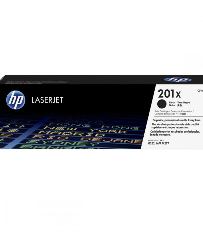 Toner Laser 201X HP LJ Color M252 Black 2.8K Pgs