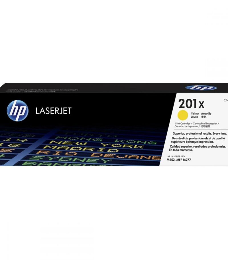 Toner Laser 201X HP LJ Color M252 Yellow 2,3K Pgs
