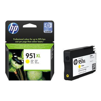 Ink HP No 951XL Large Yellow Ink Crtr