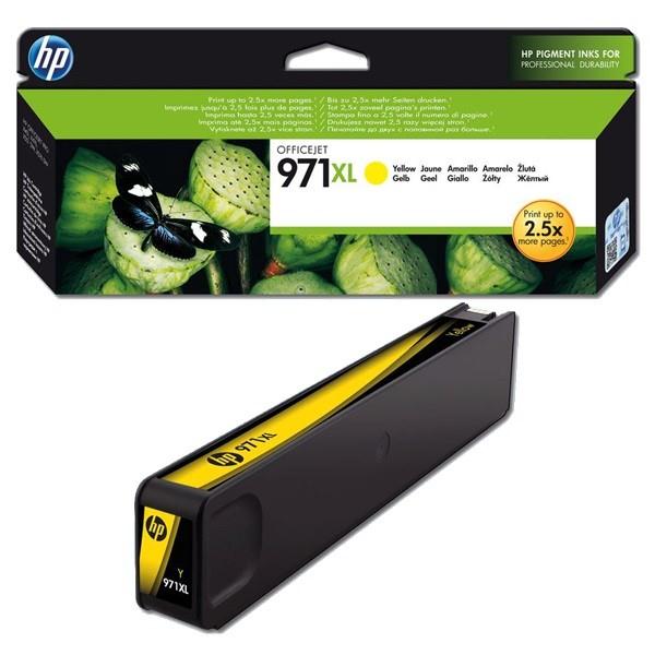 Ink HP No 971XL Yellow Ink Crtr 6600 pages