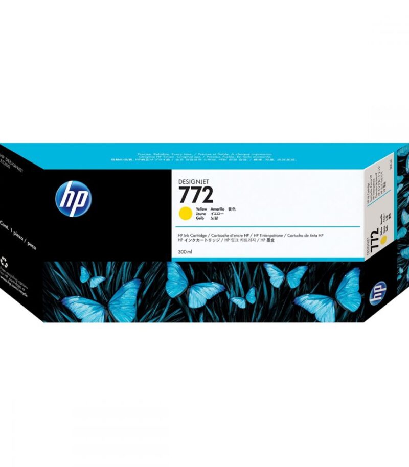 HP 772 300-ml Yellow DesignJet Ink Cartridge