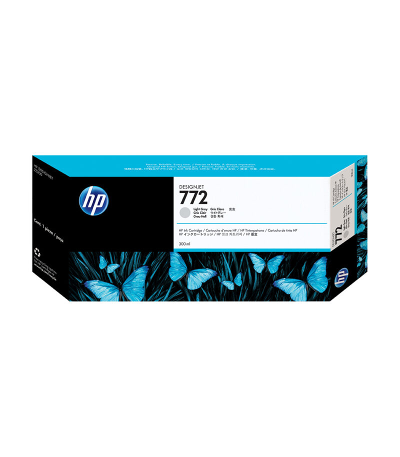 HP 772 300-ml Light Gray DesignJet Ink Cartridge