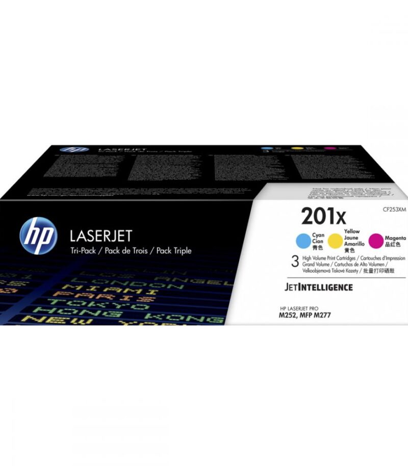 Toner Laser HP LJ Pro Color M252 201X CMY Tri-Pack  2.3K per Toner