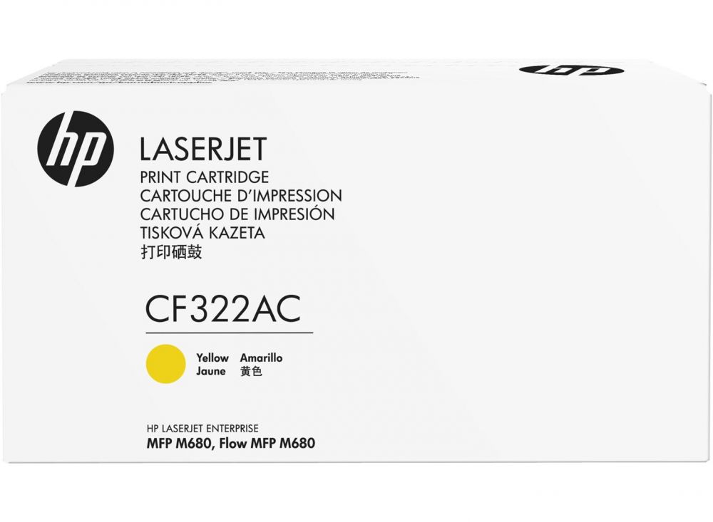 Toner Laser HP LJ MFP M680 Yellow 16,5K Pgs