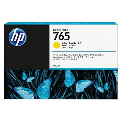 Ink HP No 765 Ink Yellow 400 ml DesignJet T7200