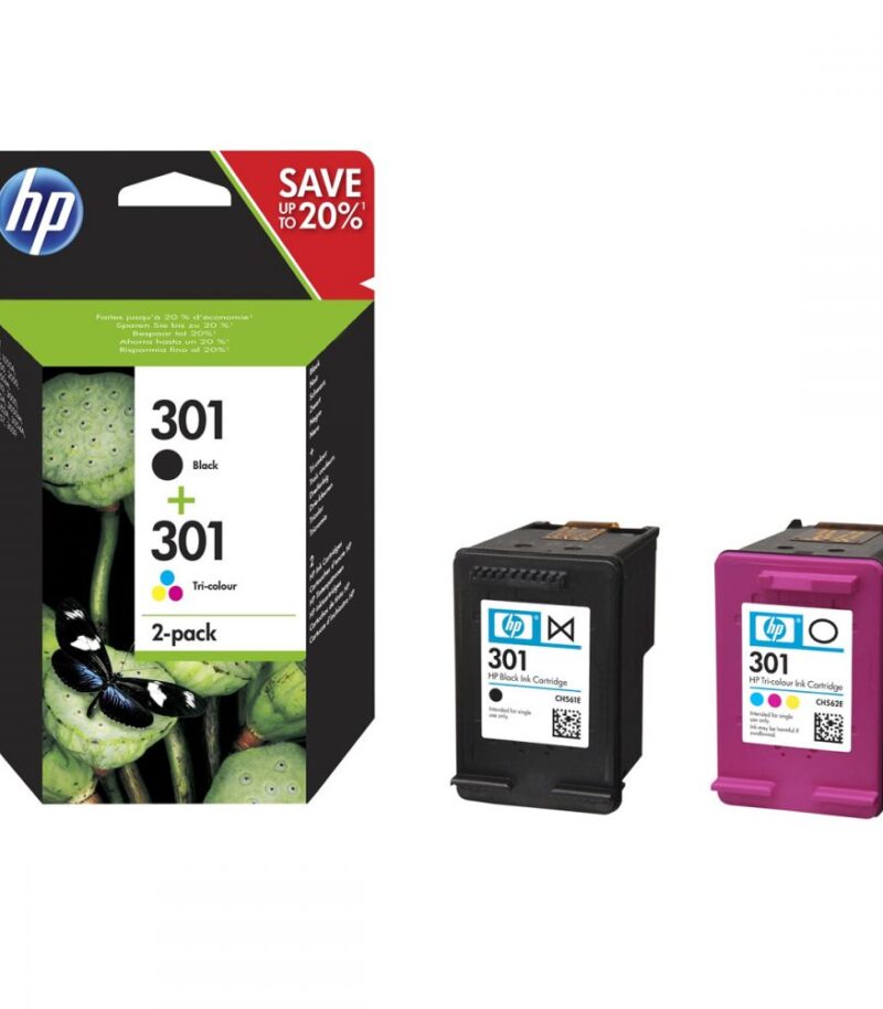 Ink HP 301 Ink Cartridge Combo Content Pack