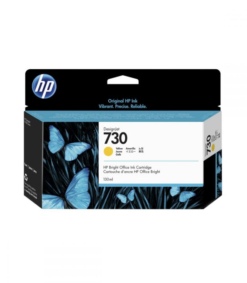 HP 730 130 ml Yellow Ink Cartridge