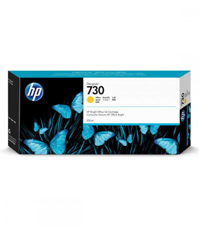 HP 730 300-ml Yellow DesignJet Ink Cartridge