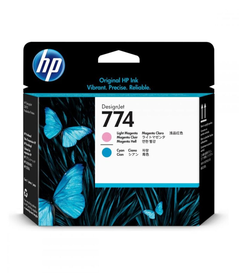 HP 774 Light Magenta-Light Cyan Printhead