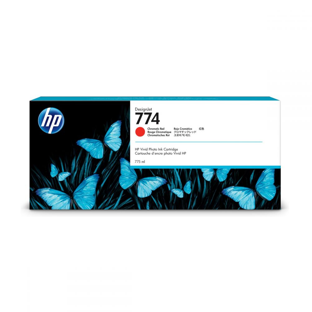 HP 774 775-ml Chromatic Red Ink Cartridge