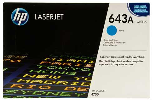 Toner Laser HP LJ 4700 Cyan 10K Pgs