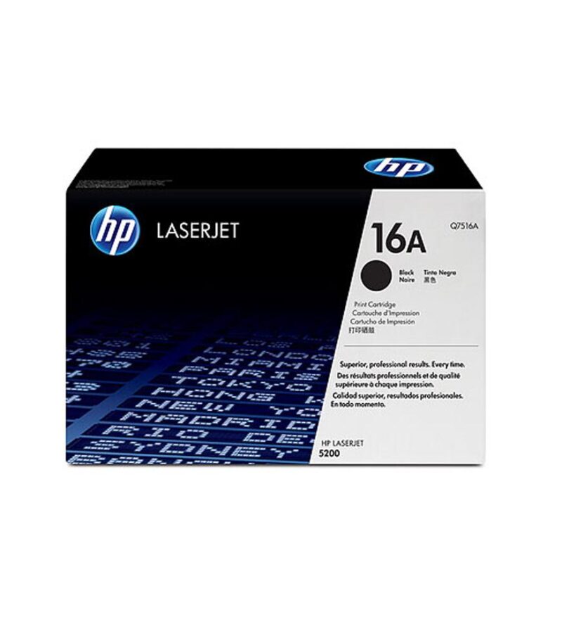 Toner Laser HP LJ 5200 Black 12K Pgs