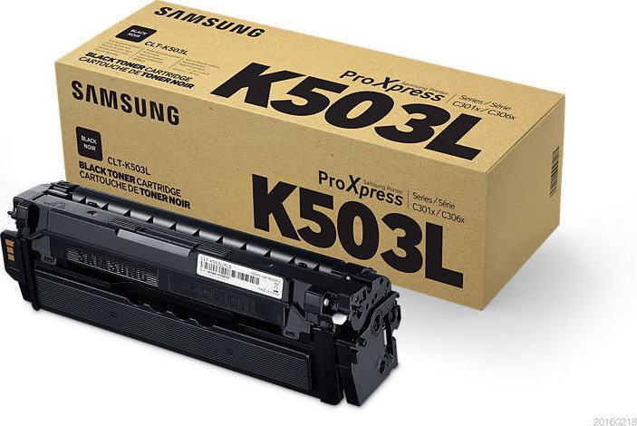 Toner Color Laser Samsung-HP CLT-K503L,ELS Black - 8k Pgs