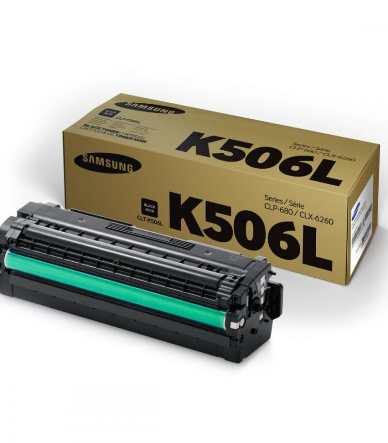 Toner Color Laser Samsung-HP CLT-K506L,ELS Black High Yield - 6k Pgs