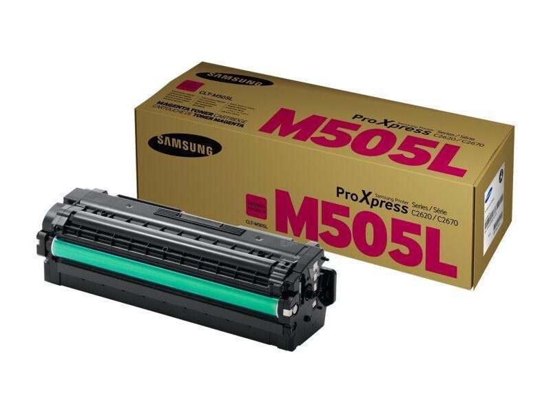 Toner Color Laser Samsung-HP CLT-M505L,ELS Magenta - 3.5k Pgs