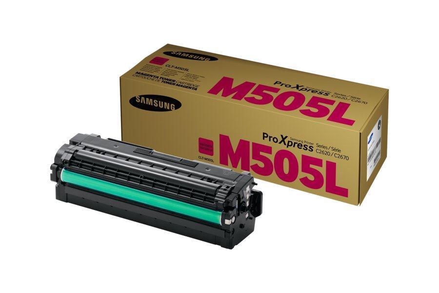 Toner Color Laser Samsung-HP CLT-M505L,ELS Magenta - 3.5k Pgs