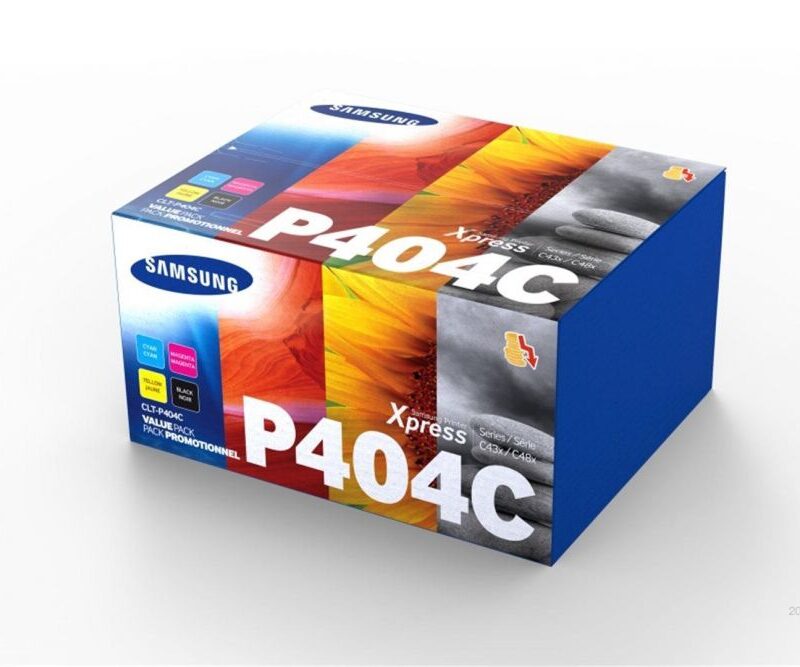 Toner Laser - CLT-P404C Rainbow kit (1blk-1Cyan-1Magenta-1Yellow)