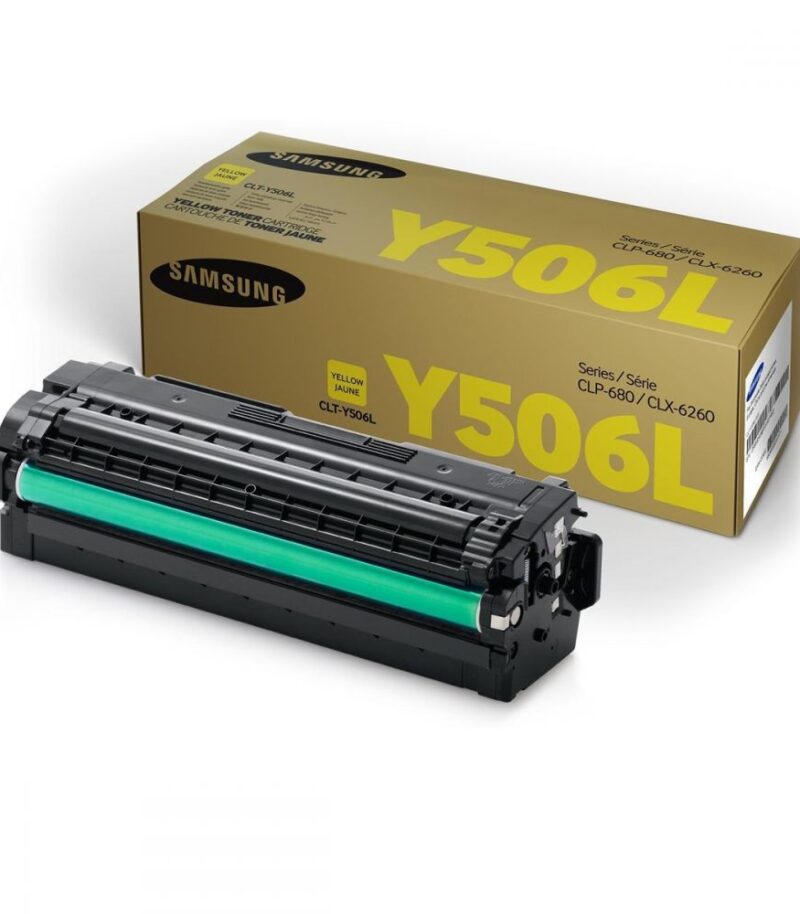 Toner Color Laser Samsung-HP CLT-Y506L,ELS Yellow High Yield - 3.5k Pgs