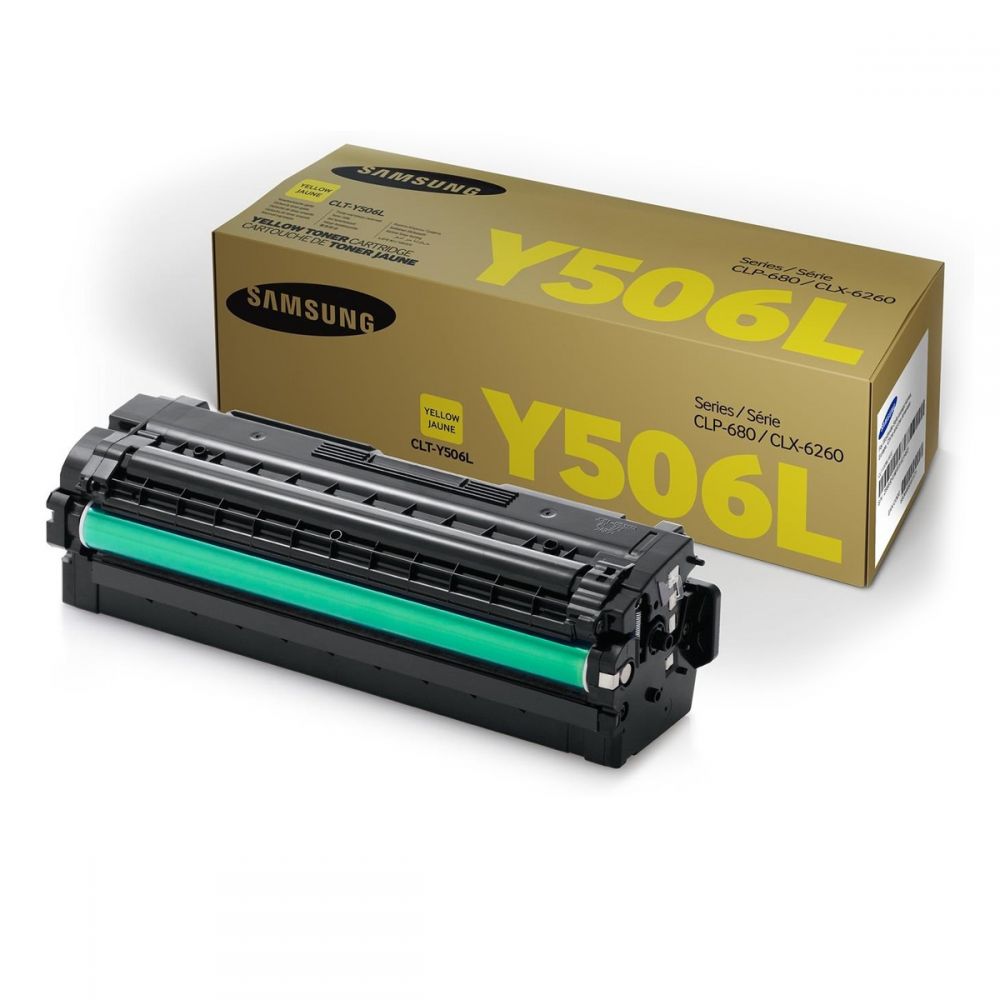 Toner Color Laser Samsung-HP CLT-Y506L,ELS Yellow High Yield - 3.5k Pgs