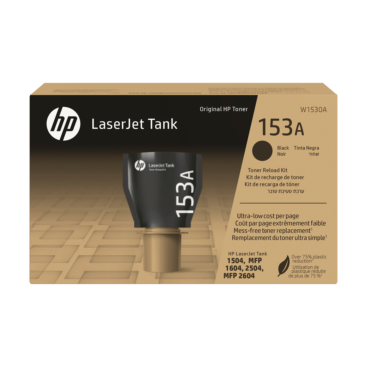 HP 153A Black Original LaserJet Tank Toner Reload Kit