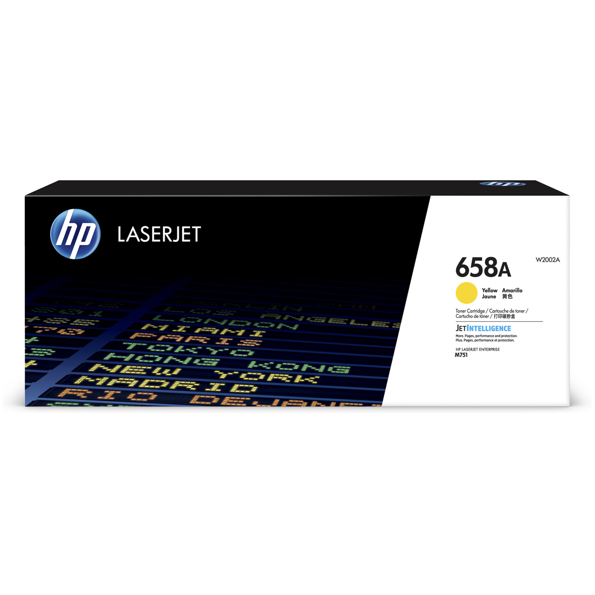 HP 658A Yellow LaserJet Toner Cartridge