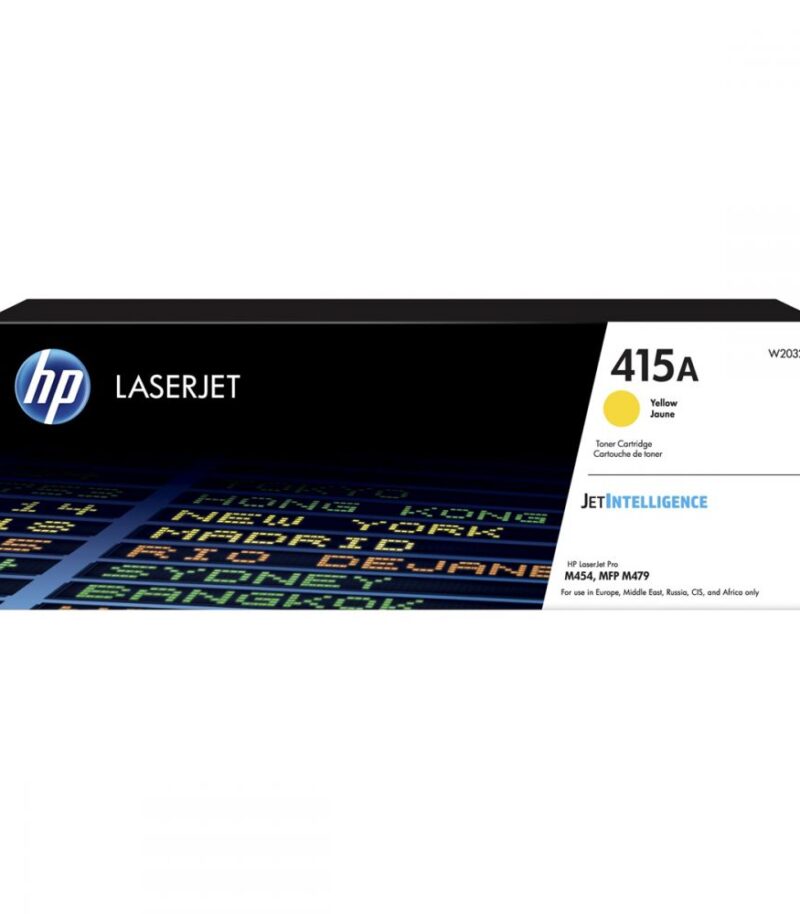 HP 415A Yellow LaserJet Toner Cartridge W2032A