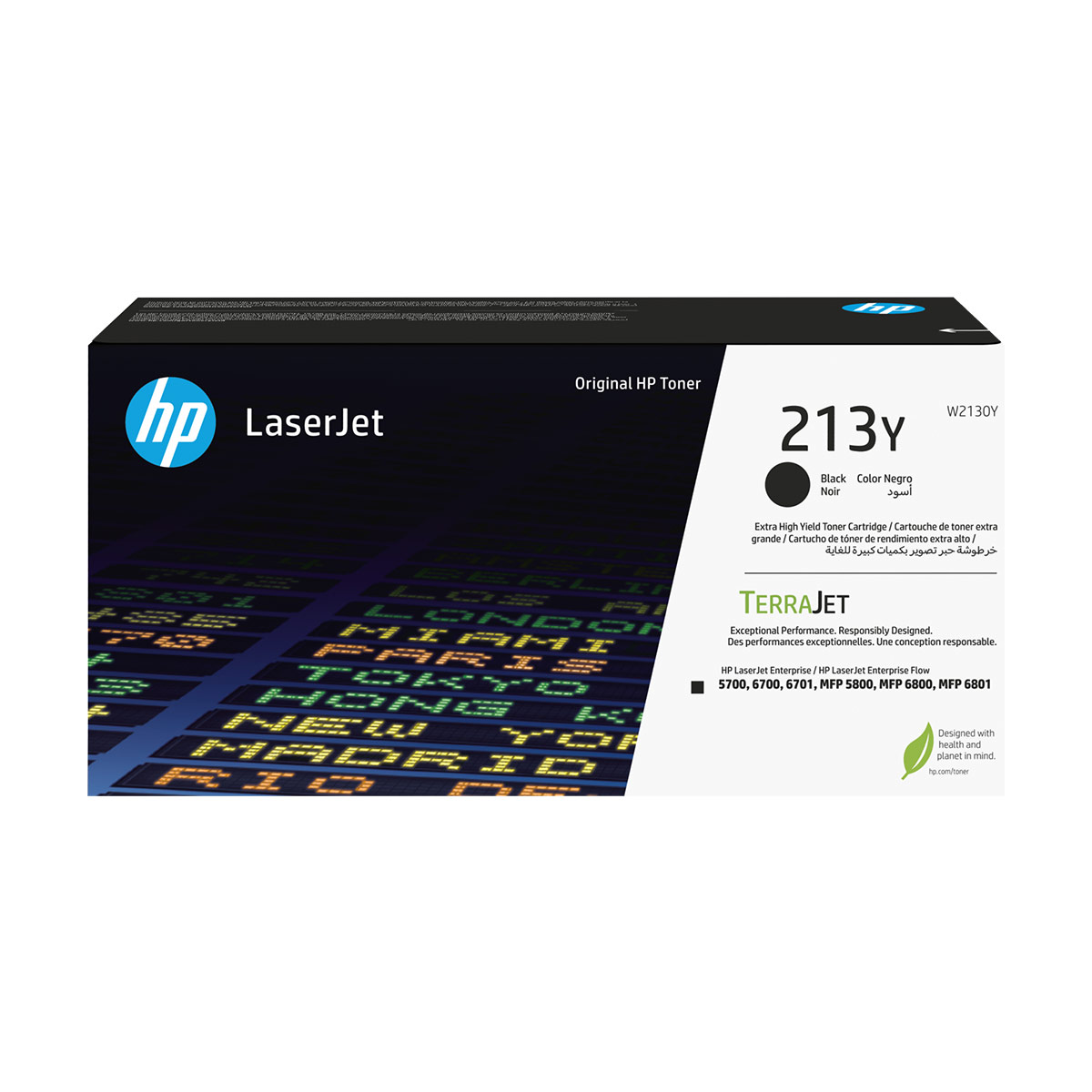 HP 213Y Blk Original LaserJet Toner Crtg