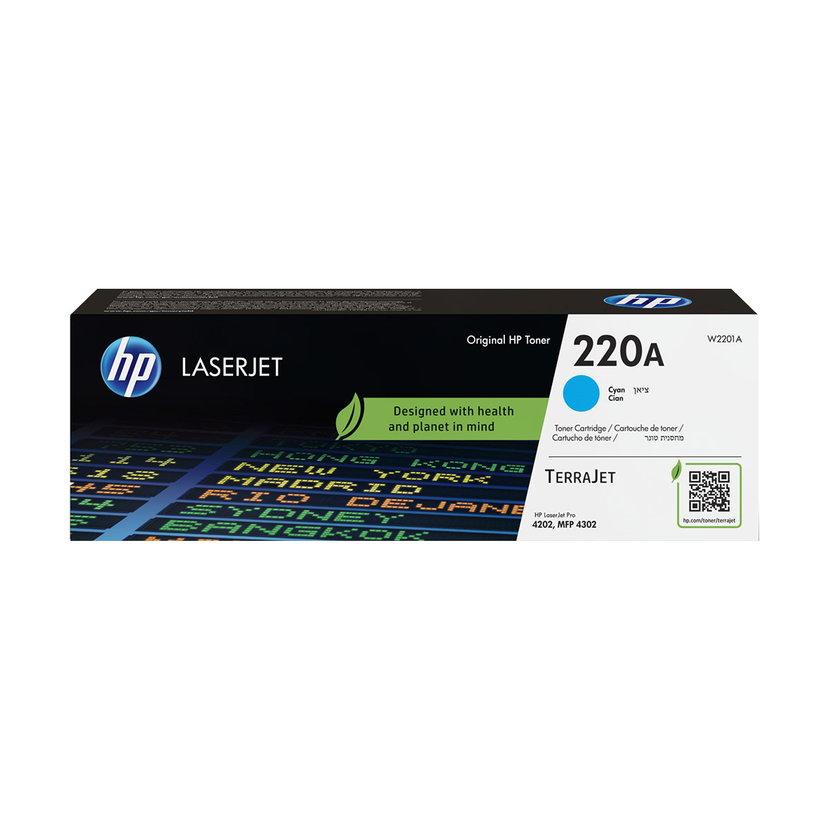 HP 220A Cyan Original LaserJet Toner Cartridge