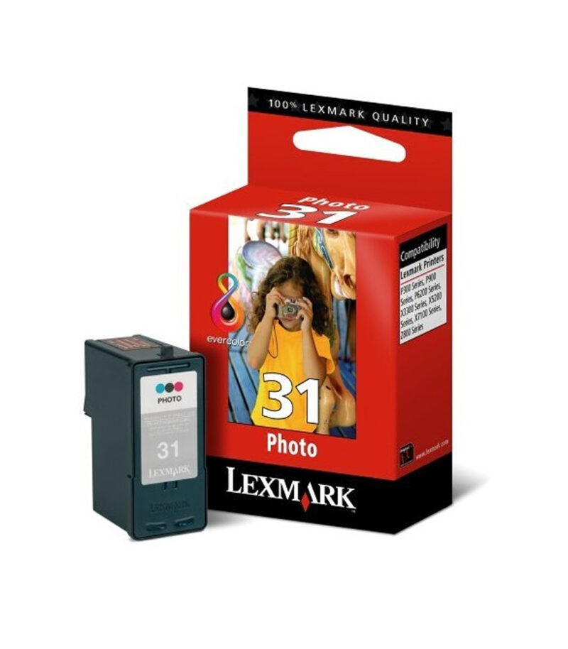 No 31 Ink Lexmark 18C0031E Photo 125Photos 10x15