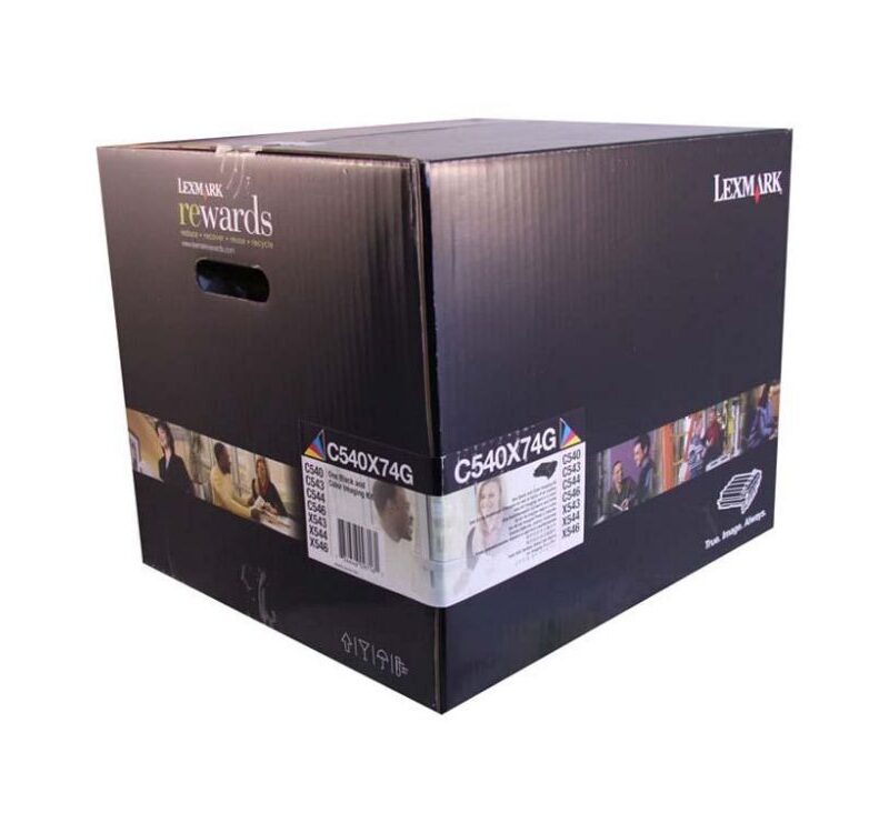 Imaging Kit Lexmark C540X74 Black and Color - 30K Pgs