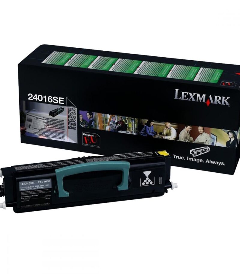 Toner Laser Lexmark 24016SE Black Low Yield 2.5K Pgs