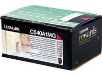 Toner Laser Lexmark C540A1M Magenta Low Yield 1K Pgs