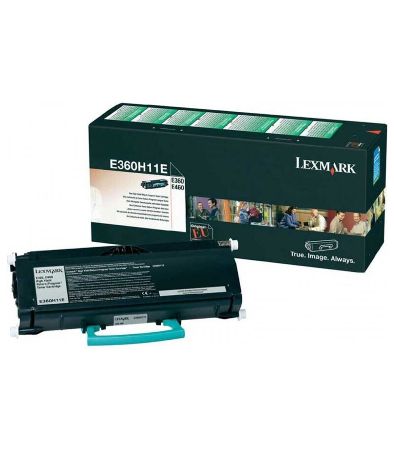 Toner Laser Lexmark 360H11E Standard Yield Black 9K Pgs