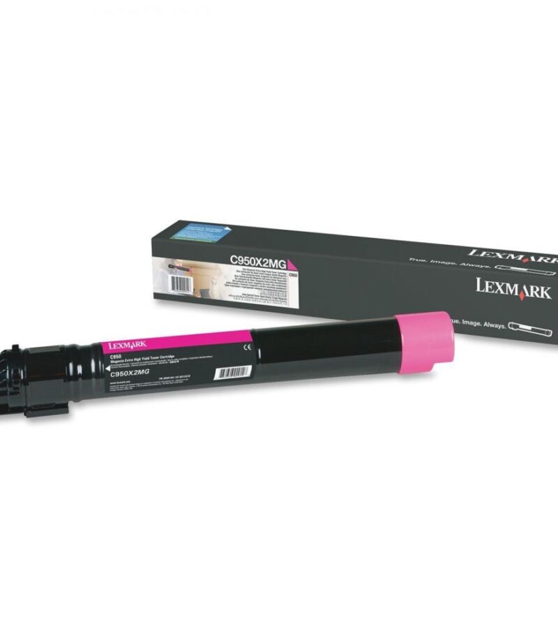 Toner Laser Lexmark C950X2MG Magenta Extra High Yield 22K Pgs