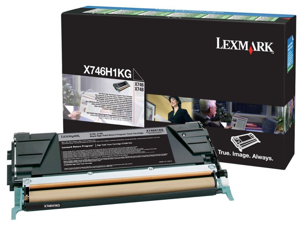 Toner Laser Lexmark Extra High Yield Black -12k Pgs