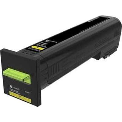 Toner Laser Lexmark 72K0X40 Yellow Extra High Yield 22k pgs