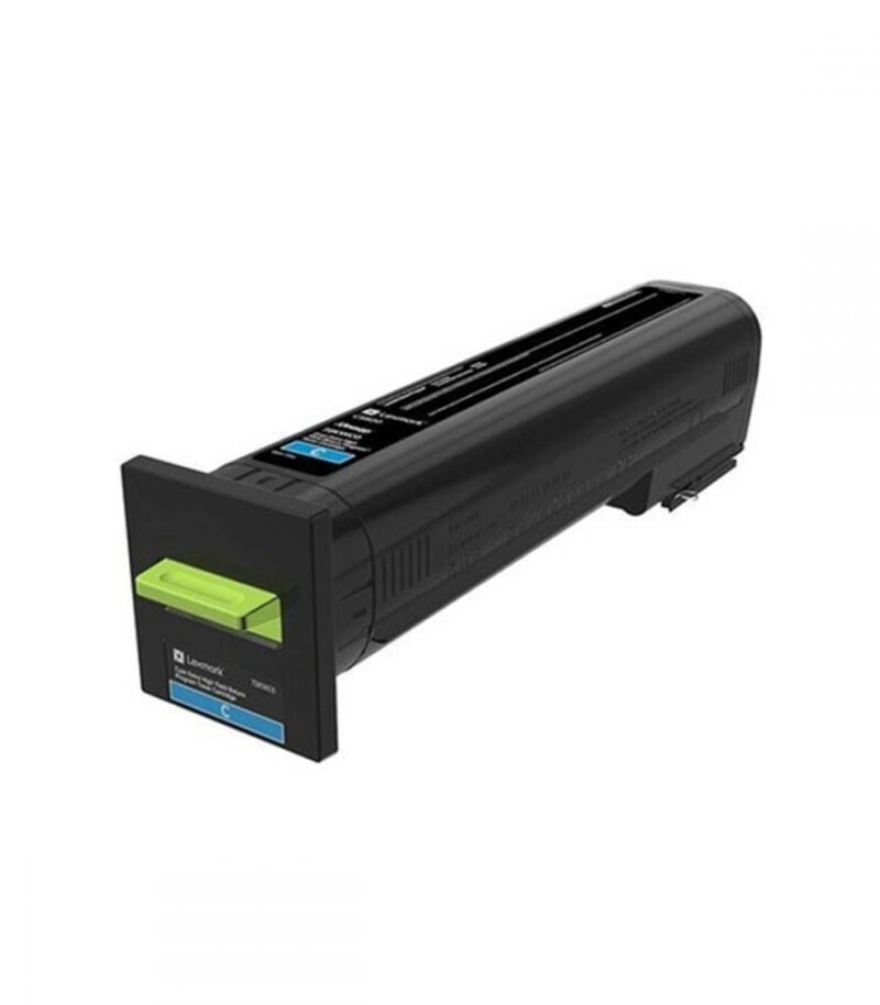 Toner Laser Lexmark 72K2XC0 Cyan Extra High Yield 22k pgs