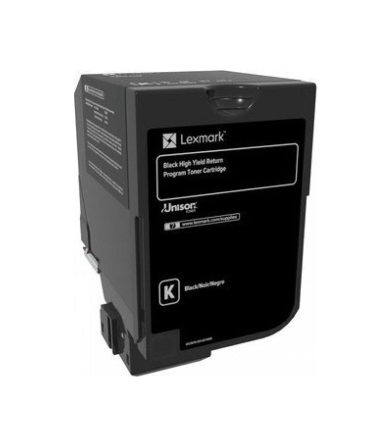 Toner Laser Lexmark 84C2HK0 High Yield Black -25k Pgs