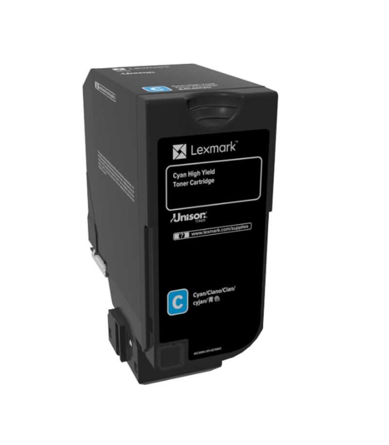 Toner Laser Lexmark 84C2HK0 High Yield Cyan -16k Pgs