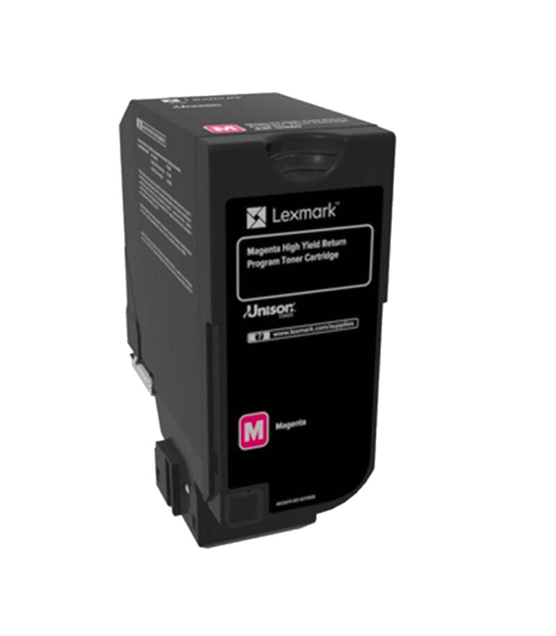Toner Laser Lexmark 84C2HM0 High Yield Magenta -16k Pgs