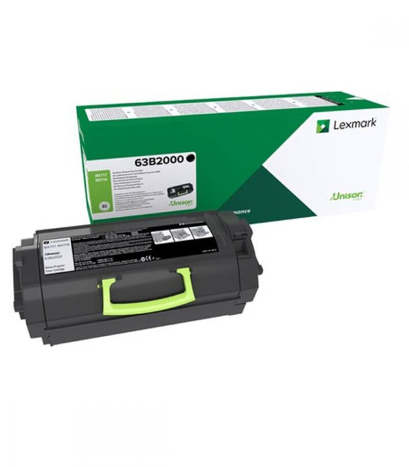 Toner Laser Lexmark 63B2000 Standard -11k Pgs