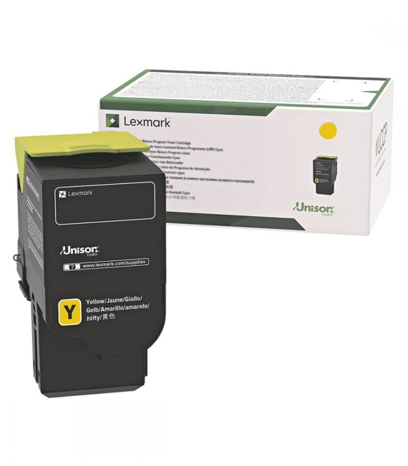 Toner Laser Lexmark 73B20Y0 Standard Yellow -15k Pgs
