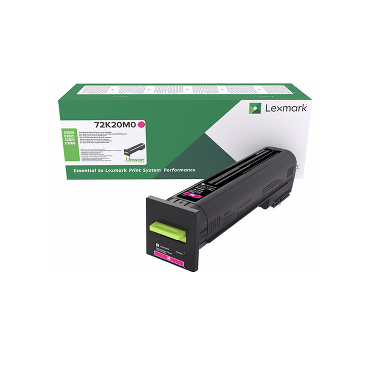 Toner Laser Lexmark 72K20M0 Standard Magenta -8k Pgs Toner Laser Lexmark 72K20M0 Standard Magenta -8k Pgs