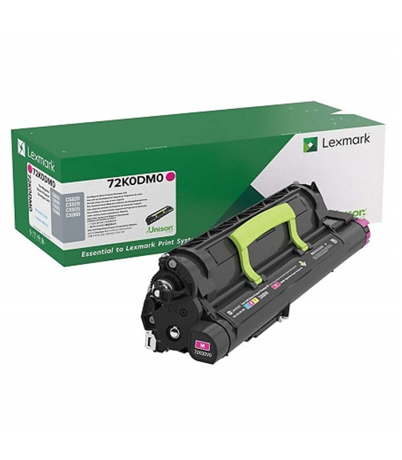 Developer Unit Laser Lexmark 72K0DM0 Magenta -300k Pgs
