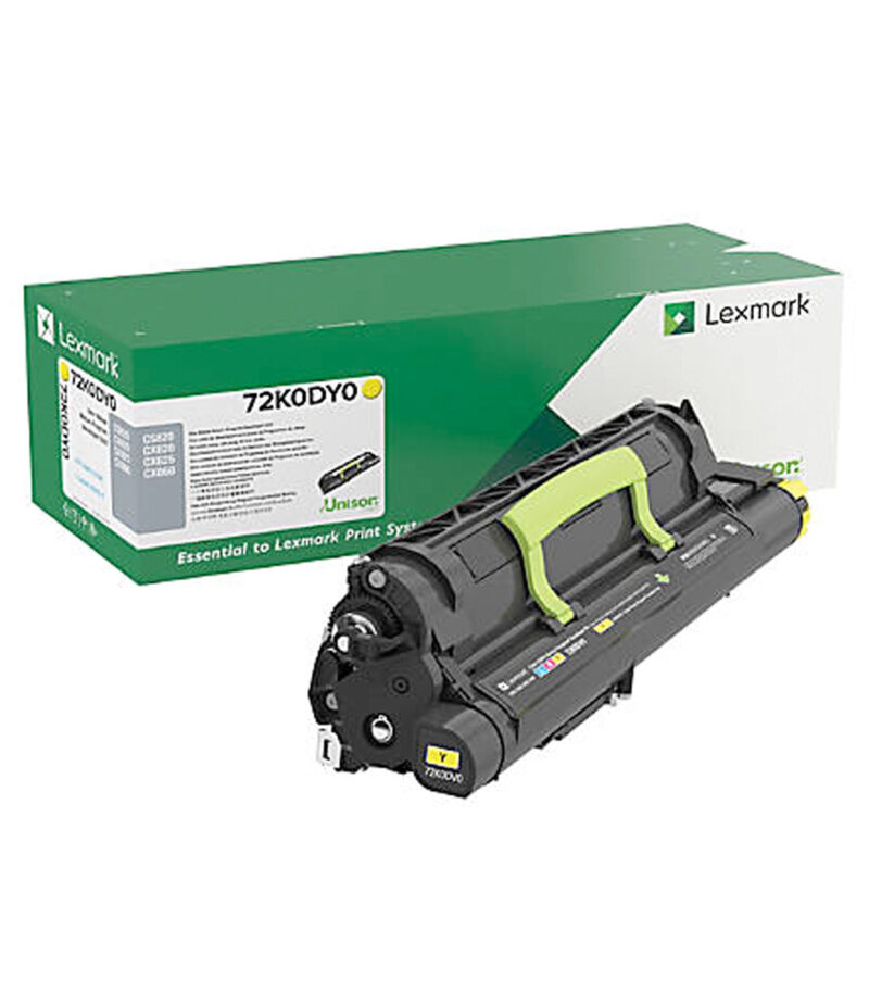 Developer Unit Laser Lexmark 72K0DY0 Yellow -300k Pgs