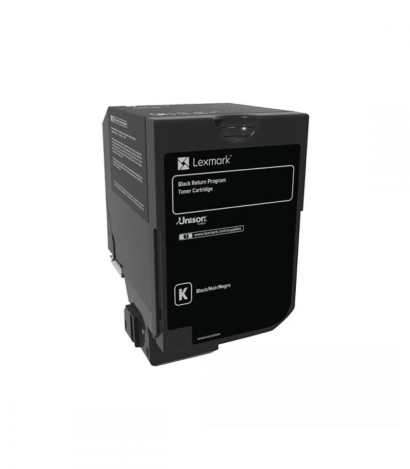 Toner Laser Lexmark 74C20K0 Black -3k Pgs