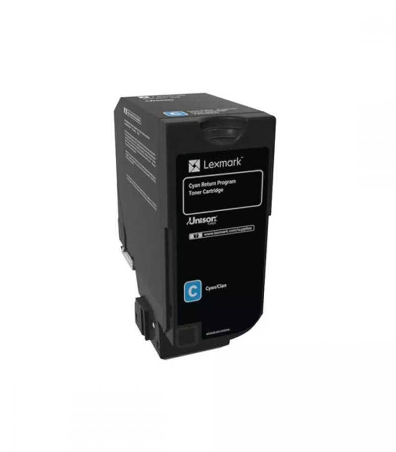 Toner Laser Lexmark 74C20C0 Cyan -3k Pgs