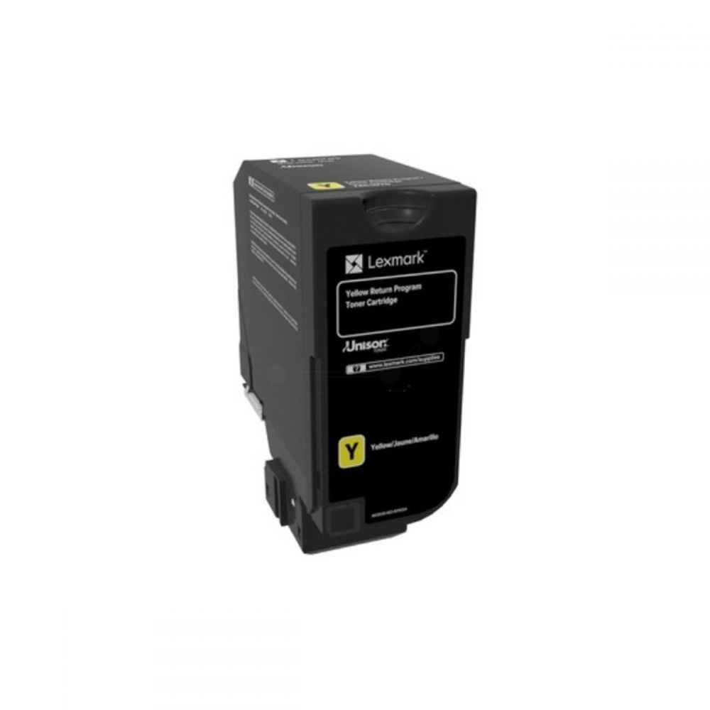 Toner Laser Lexmark 74C2SY0 Yellow -7k Pgs